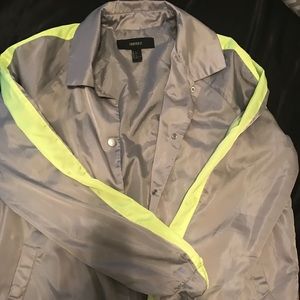 Women’s jacket from forever 21 grey and green